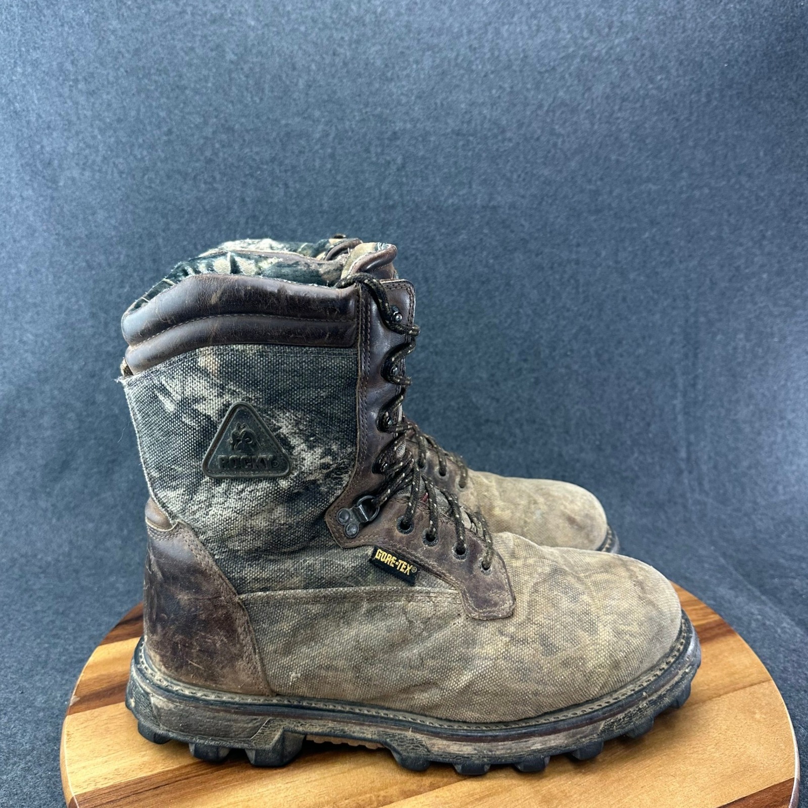 Rocky Bear Claw 3 9211 Men Sz 13 W 1000 Grams Thinsulate Camouflage Work Boots
